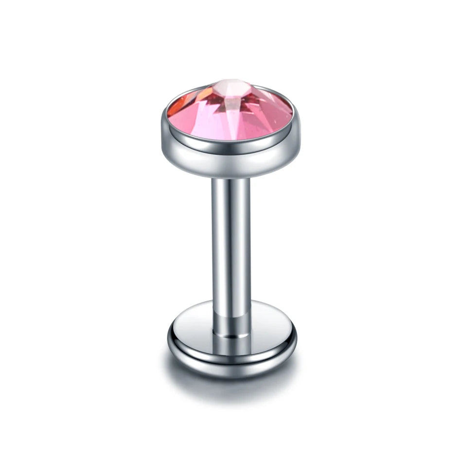 Piercing g23 labret titanio 16 g